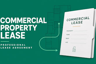 draft and review a commercial lease agreement for business success