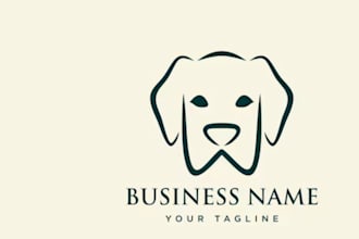 design wonderful dog, pet and animal logo