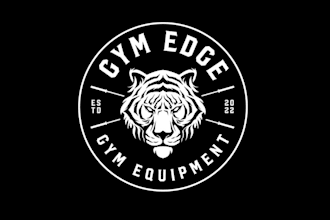 design masculine gym equipment logo