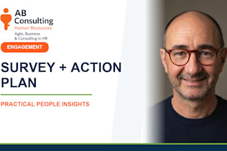 design an employee engagement survey and action plan