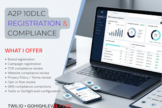 do a2p 10dlc registration, tcr compliance, twilio and trc
