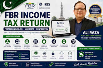 prepare and file your fbr income tax return in pakistan