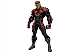 comic book illustration with comic book illustrator