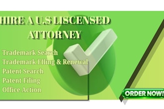 do patent and trademark search, patent filing and registration