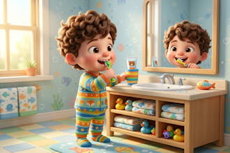 create whimsical childrens book illustrations