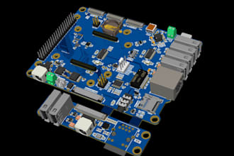 design raspberry pi cm4 cm5 carrier board, hat, embedded and custom pcb design