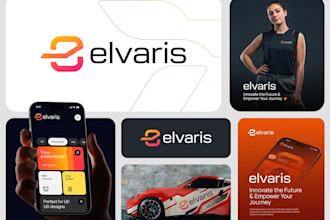 design a professional brand style guide and visual identity with logo design