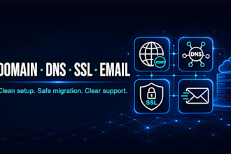 fix your domain, dns, SSL, email or hosting setup
