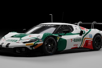 create custom livery for assetto corsa, iracing, simracing, lmu, f1, acc, rc car