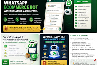 create an ai powered whatsapp chatbot for your ecommerce business