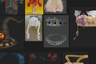 create custom roblox face designs and ugc avatar accessories