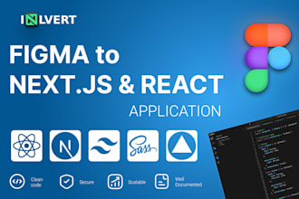 convert figma to react or next js, figma design to code front end developer