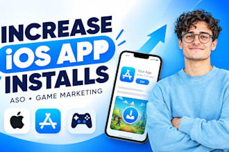 increase IOS app install, aso mobile app promotion, game marketing with promo