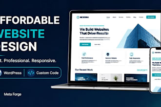 design a cheap, fast, professional website for you
