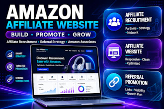 build your amazon affiliate website with affiliate recruitment strategy