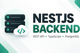 develop a scalable nestjs backend application