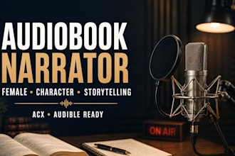 narrate your romance audiobook, professional female voice over, acx audible