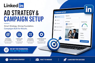 set up and manage your linkedin ad campaigns for b2b lead gen