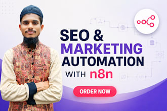 automate your SEO and marketing repetitive task with n8n