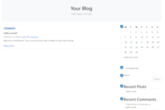 build you a wordpress blog