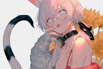 draw anime or manga nsfw and sfw art