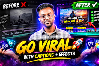 edit viral youtube shorts with captions, emojis an fast cuts