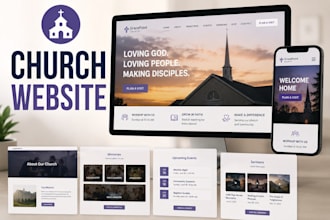 build your church website with online donation