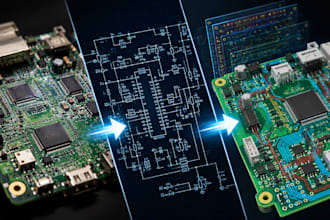 do pcb reverse engineering,schematic,cloning and pcb layout