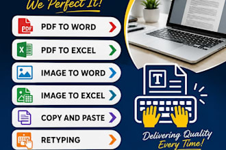 data entry, urdu english typing, pdf to word expert