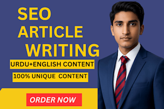 do SEO blog writing, article writing, and content writing