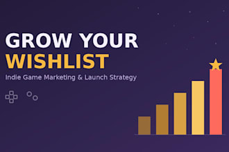 create your indie game marketing strategy and steam wishlist campaign