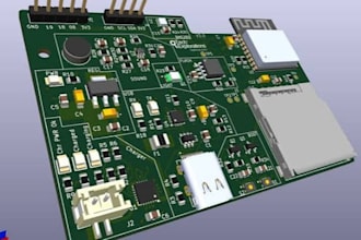 design multilayer pcb using altium designer or kicad for embedded systems