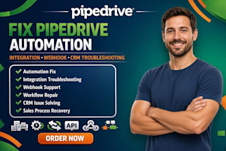 migrate, setup and fix your broken pipedrive CRM without data loss