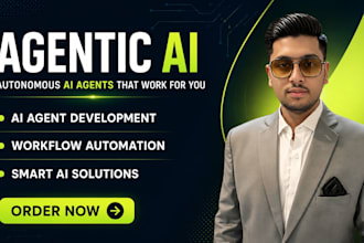 create agentic ai workflow for startup businesses and online brands