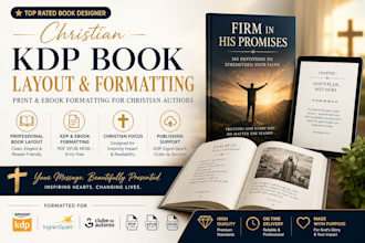 design kdp christian books