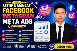 setup and manage facebook instagram meta ads campaigns