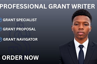 write nonprofit, business, and government grant proposals
