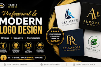 create a luxury home care logo flyer promotional video marketing materials