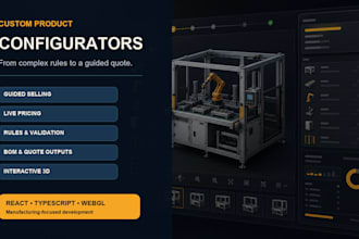 build a custom cpq product configurator