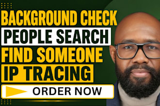 background check, identity verification, ip address and find someone using osint