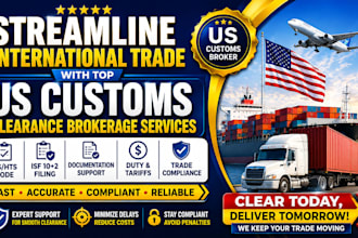 be your US customs clearance consultant for import export trade
