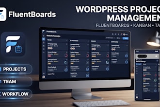 set up fluentboards project management system and kanban boards on wordpress
