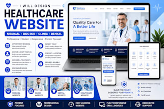 healthcare website medical website doctor clinic dental website healthcare