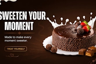 design professional food posters for your business
