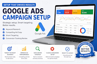 set up your google ads search campaigns