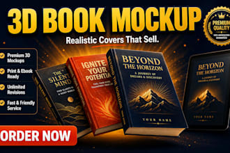 book mockup 3d book mockup book cover design kindle cover ebook mockup covers