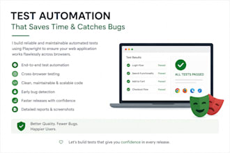 qa test automations for your web and mobile app