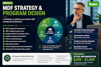 design or optimize your partner mdf cdf PDF spif dif strategy and program