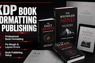 professionally format books for ingramspark paperback and hardcover
