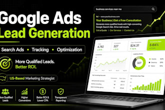 set up and optimize google ads for qualified lead generation